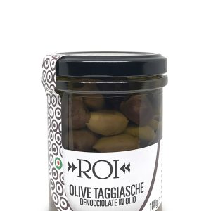 Olio Roi, Pitted Taggisca Olives in Extra Virgin Olive Oil 特級初榨橄欖油浸去核橄欖