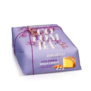 Balocco, Hand Wrapped Colomba Cake without Candied Fruit 無蜜餞手包復活節蛋糕 1kg