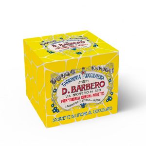 D. Barbero, Lemon Peels Covered With Extra Dark Chocolate 特級黑朱古力裹檸檬皮 150g