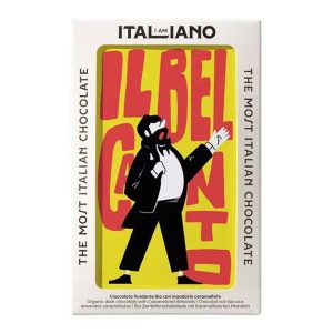 I am Italiano, Icons - Bel Canto, Organic Dark Chocolate with Caramelized Almonds 焦糖杏仁有機黑巧克力 50g