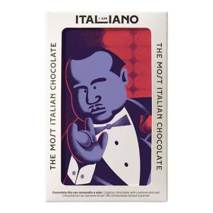 I am Italiano, Icons - Godfather, Organic Chocolate with Caramel and Salt 有機焦糖鹽朱古力 50g