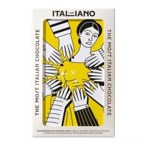 I am Italiano, Monuments - Juliet, Organic Chocolate with Caramel and Salt 有機焦糖鹽朱古力 50g