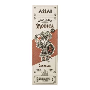 Assai, Modica IGP Chocolate with Cinnamon 莫迪卡IGP肉桂朱古力 80g