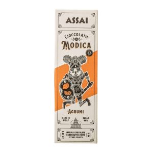Assai, Modica IGP Chocolate with Citrus Fruits 莫迪卡IGP柑橘水果朱古力 80g